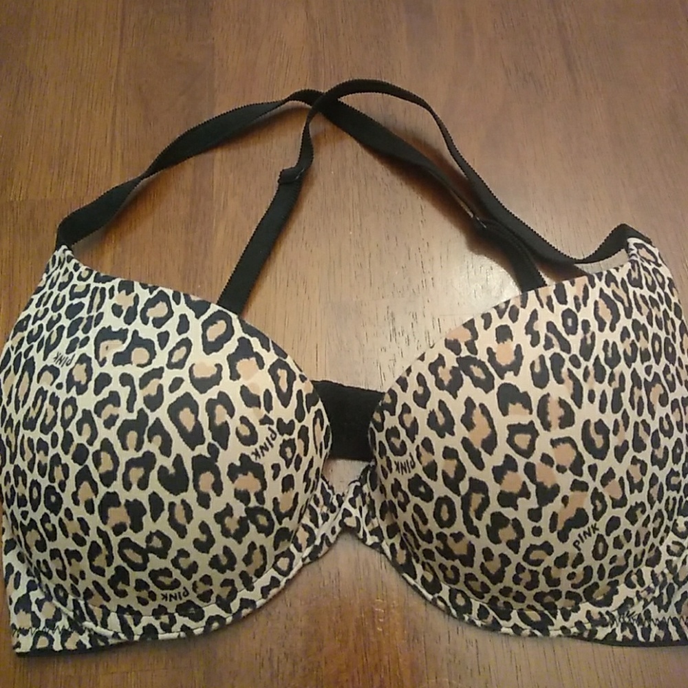 Pink Victoria's Secret bra
